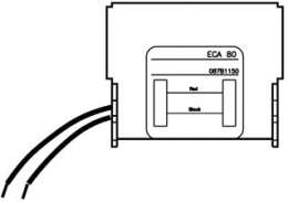 087B1150 Релейный модуль для ECL300, питание 230В ECA80