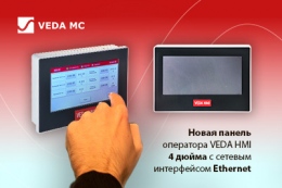 Новая панель оператора 4 дюйма с Ethernet